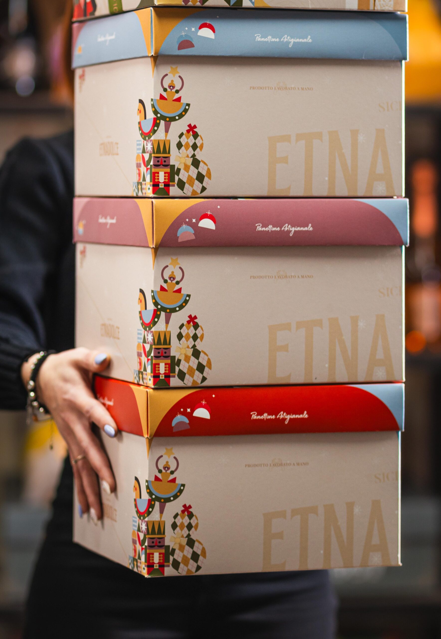 Panettone Vulcano al Cioccolato 1 kg – Etnadolce