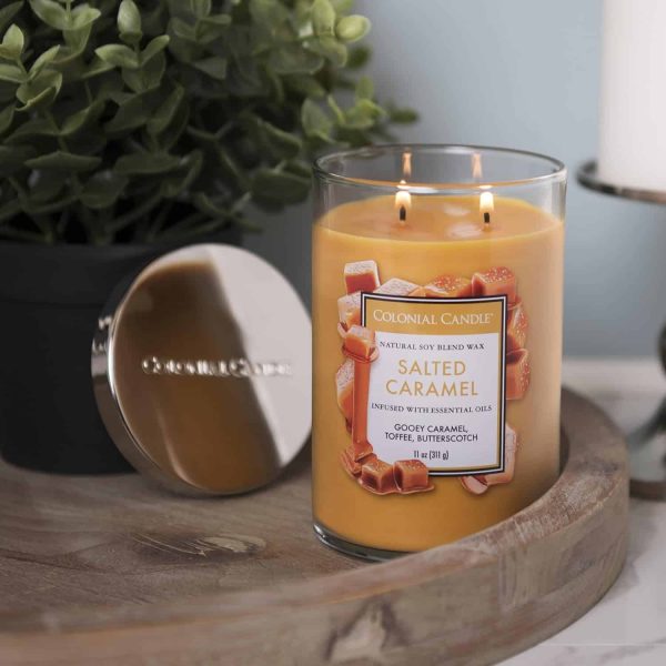 Salted caramel αρωματικό κερί σόγιας