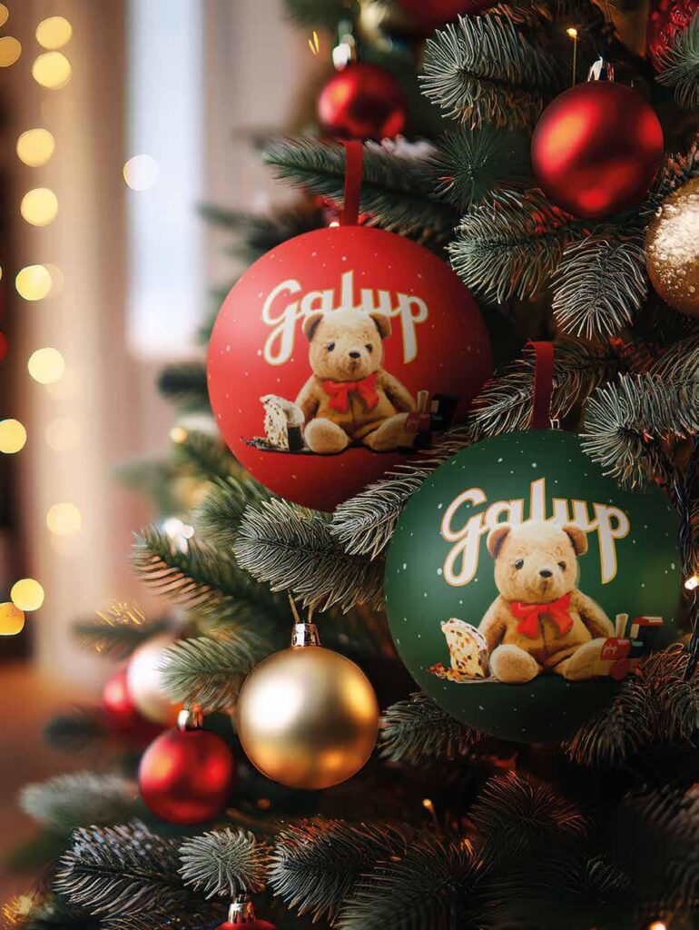 Le Palline di Natale in Latta – Panettoncini Galup 100 gr