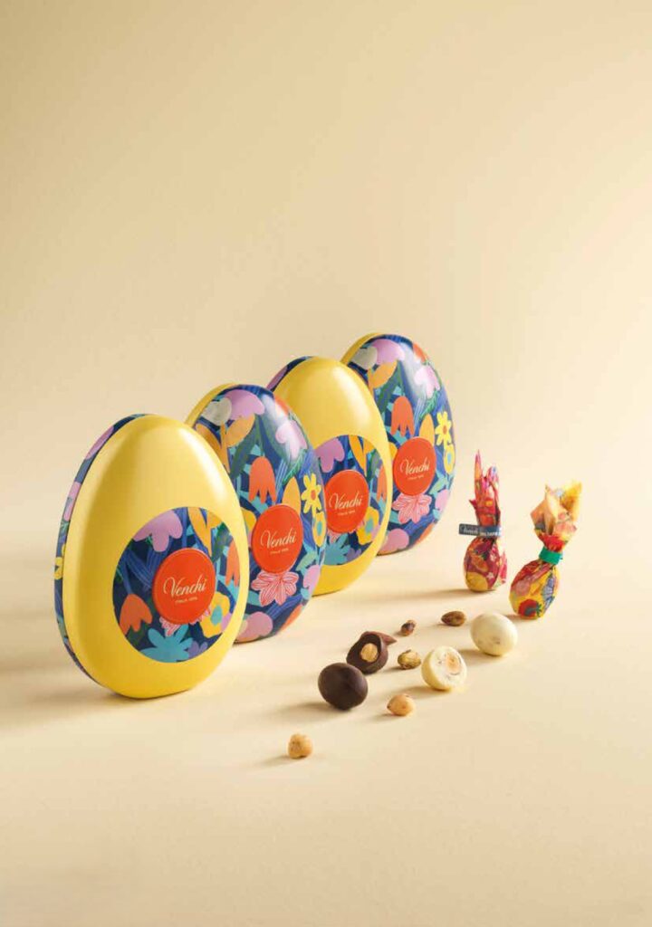 Venchi Easter Egg Metal Tin 77g